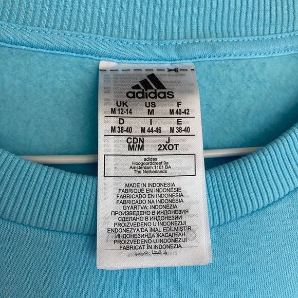 Adidas Sky Blue Crew - Picture 3 of 3